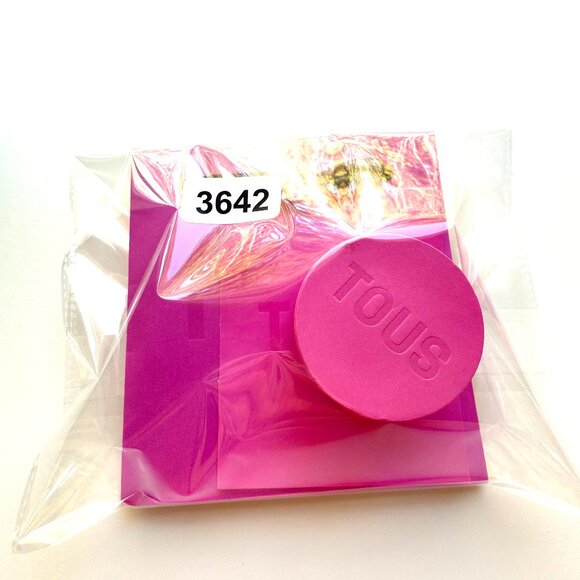 3642 TOUS EARRINGS GOLD AND AMETHYST JEWELRY - Picture 4 of 4